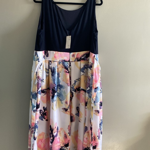🆕 Dressbarn High Low Sleeveless Dress, Size 22w - Picture 6 of 6